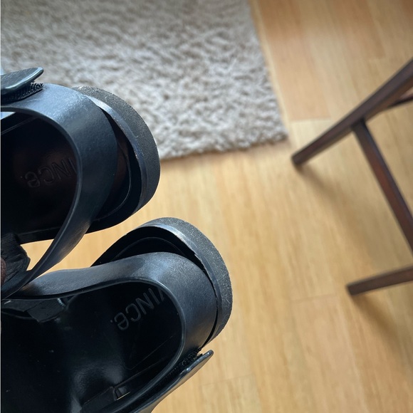 Vince Ciara Sandal in Black & Nickel - Picture 4 of 5